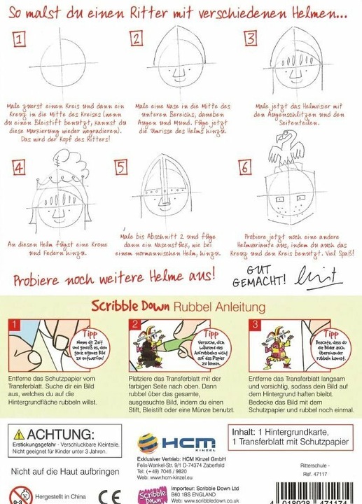 Produktbild Scribble Down - Ritterschule (1 x)
