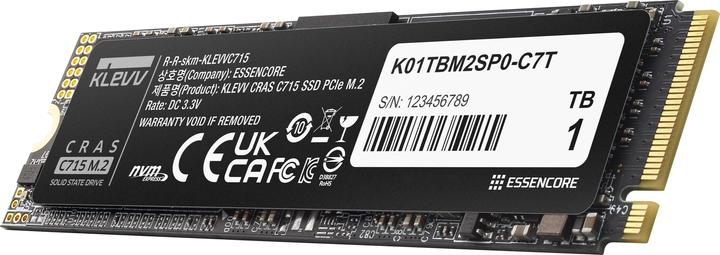 Immagine prodotto Klevv 1 TB C715 M.2 2280 PCIe Gen3 NVMe (1000 GB, M.2, M.2 2280)