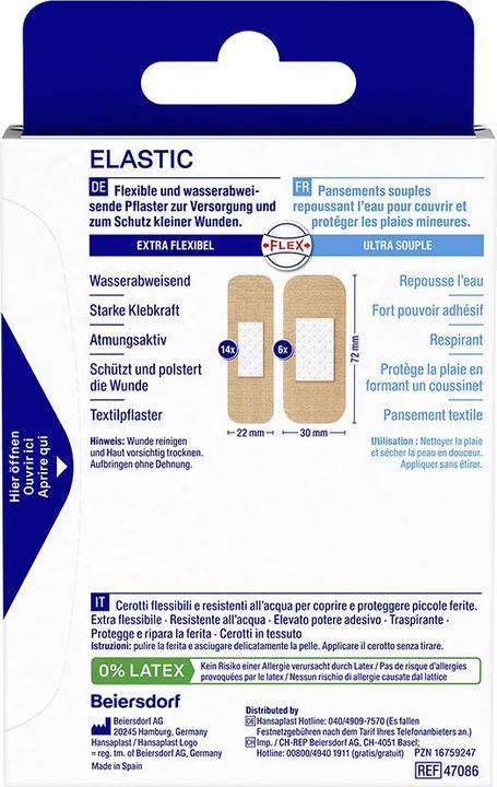 Image du produit Hansaplast Elastic (20 x)