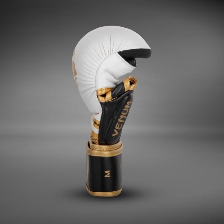 Actual product image Venum Challenger 3.0 Sparring Gloves - White/Black-Gold (L, XL)