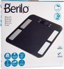 Immagine prodotto Berilo bilancia pesapersone digitale 180kg grigio antraci (180 kg)