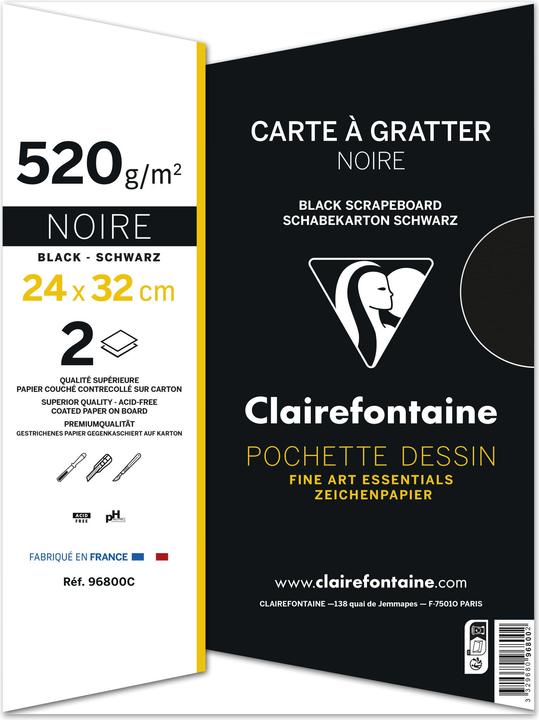 Immagine prodotto Clairefontaine Lezioni d'arte (520 g/m², 1 x)