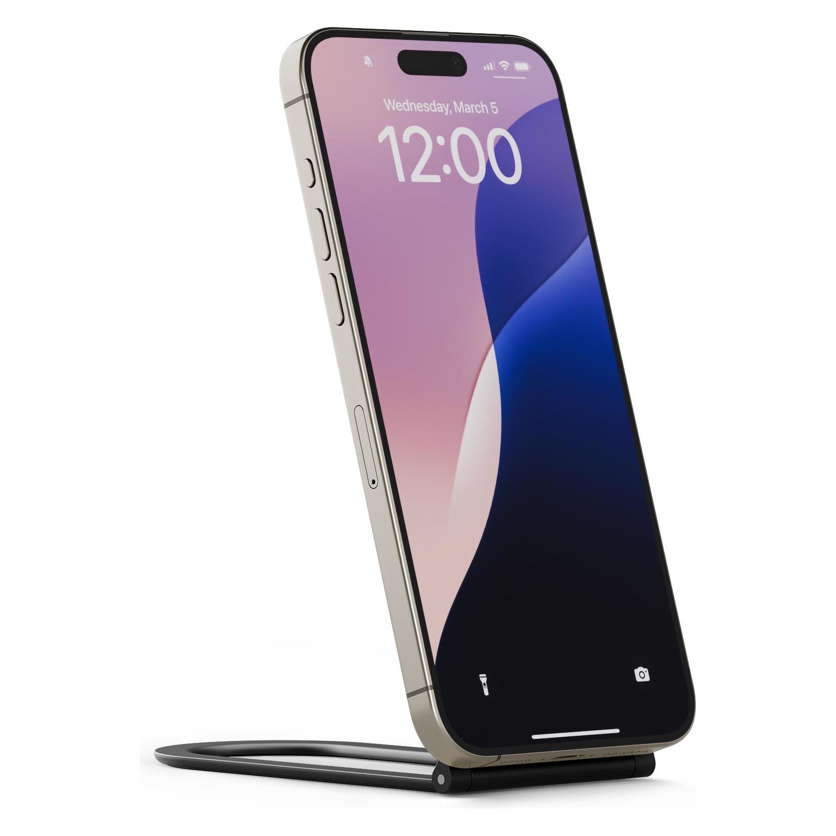 TwelveSouth Curve Nano - Slate, Smartphone Halterung, Grau