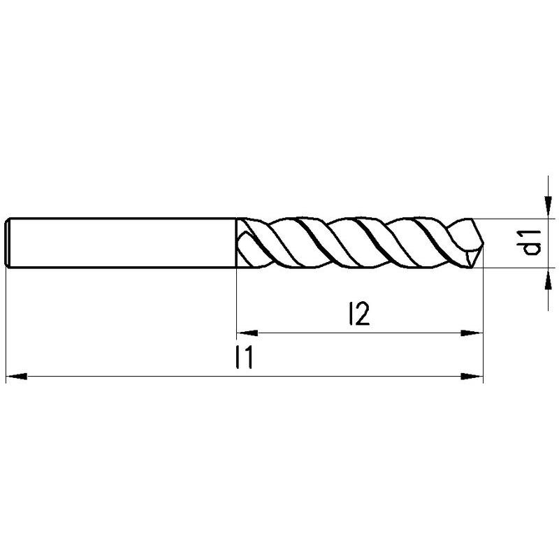 Thumbnail - Titex, Bohrereinsatz, Spiralbohrer (7 mm)