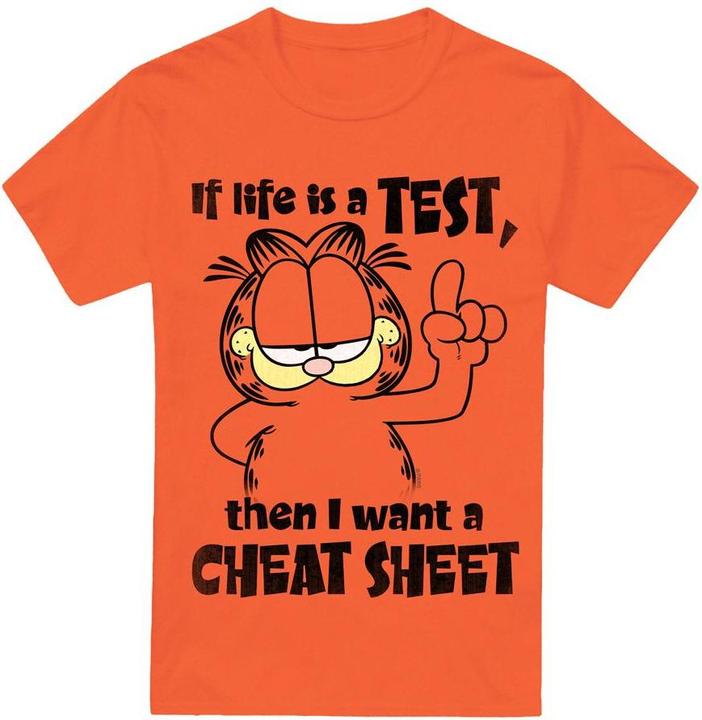 Produktbild Garfield Cheat Sheet TShirt (3XL)