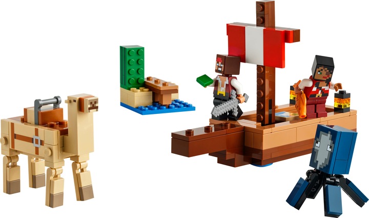 Actual product image LEGO The pirate ship voyage (21259, LEGO Minecraft)