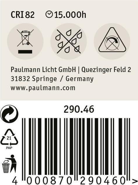 Productafbeelding Paulmann LED-reflector R39 (E14, 4 W, 300 lm, 1 x, F)
