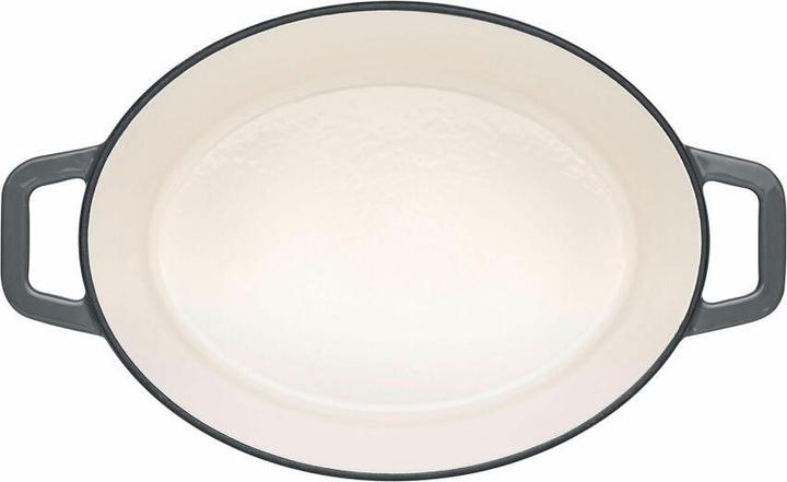 Produktbild Berndes Bräter Cocotte B.IRON Gusseisen oval 31 x 24 cm 6 Liter schwarz INDUKTION (Bräter + Schmortopf, Gusseisen)