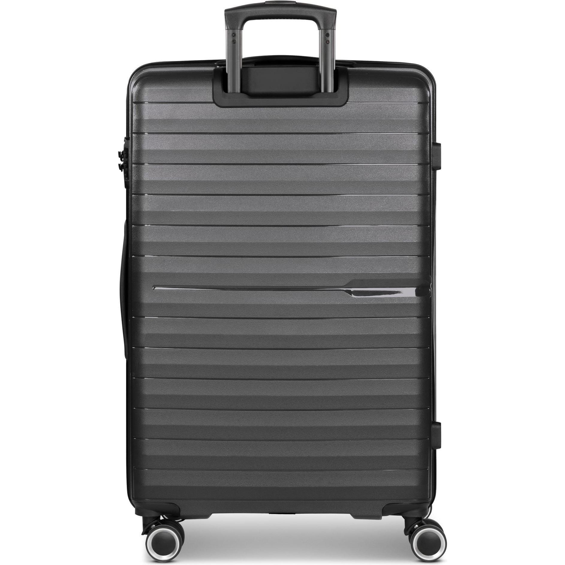 Saxoline, Koffer, Fiesta, Schwarz, (107 l, XL (ab 115l))