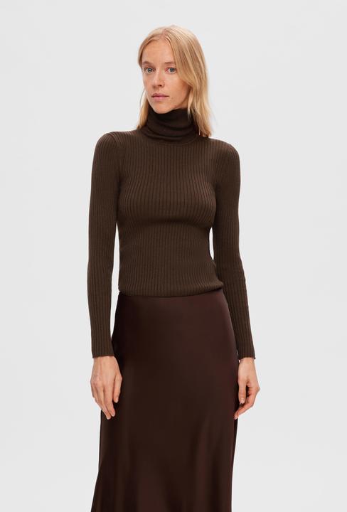 Immagine prodotto Selected Maglione dolcevita a coste con glitter (L)