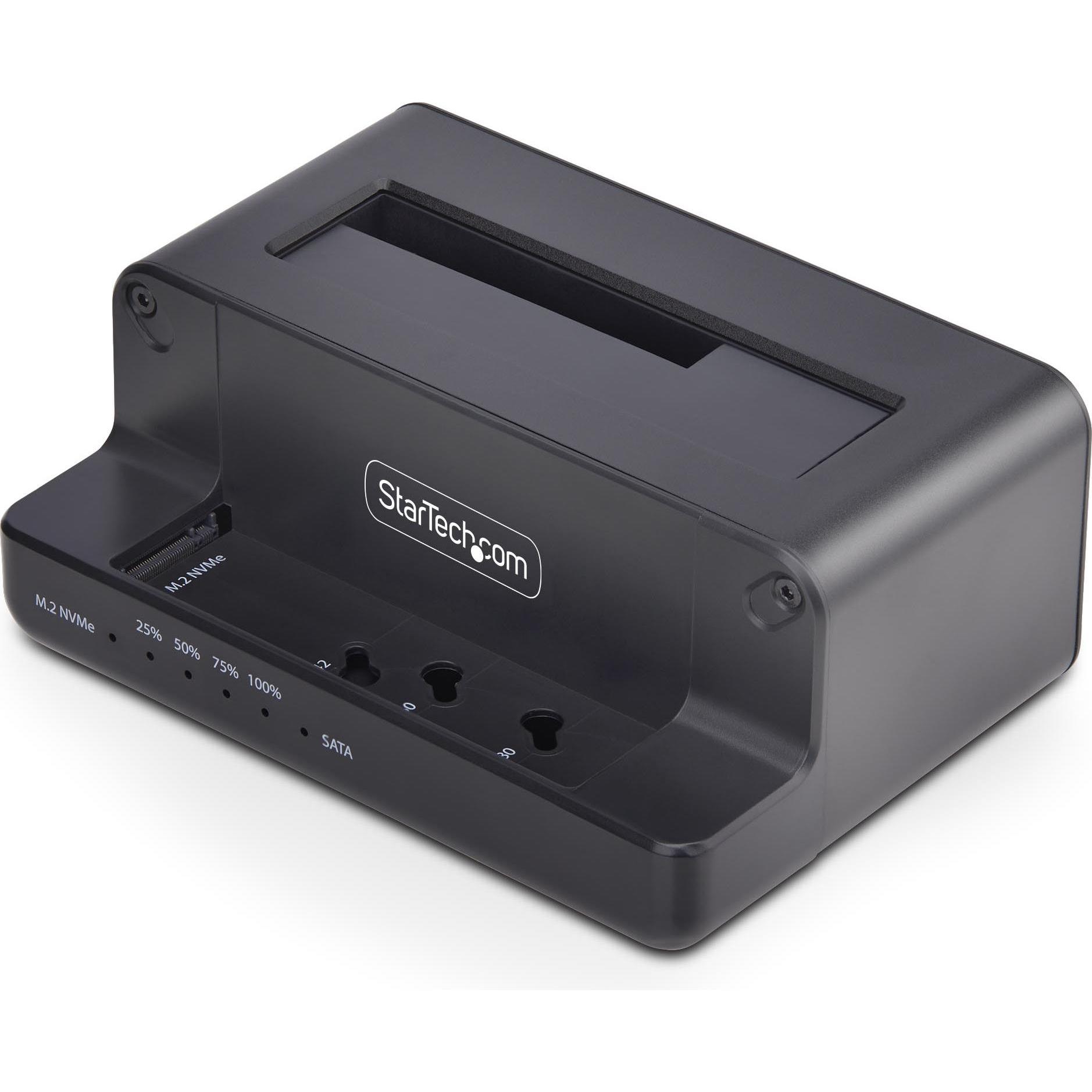 StarTech HDD Acc M.2 NVMe to 2.5/3.5" SATA Cloner, Accessori per dischi rigidi