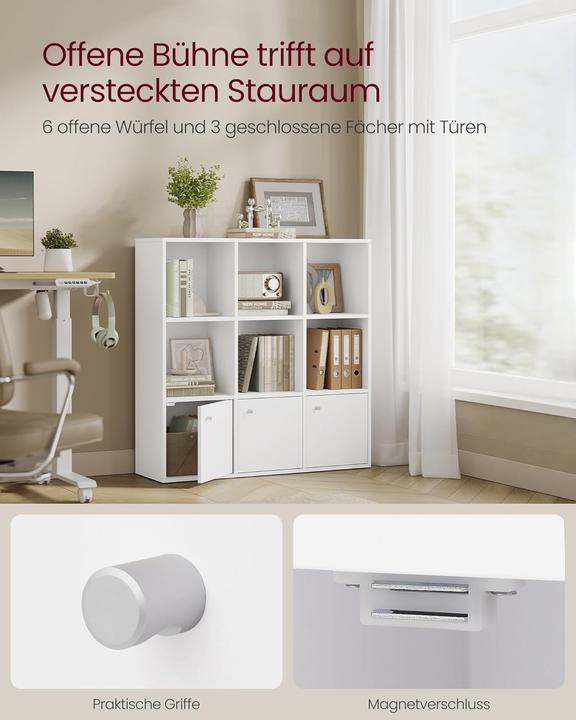 Produktbild Songmics Bücherregal (97.50 x 30 x 97.50 cm)