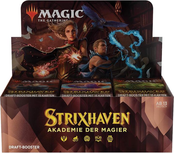 Produktbild Magic the Gathering Strixhaven-Draft Booster-Display mit 36 Booster-Packs (Deutsch, Booster Display)