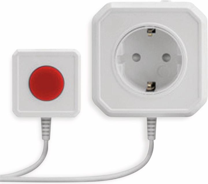 Productafbeelding Ansmann 1260-0002 Energiezuinige wandcontactdoos wit Europstekker 1 st. (1 x, CEE 7/3, 1.80 m)