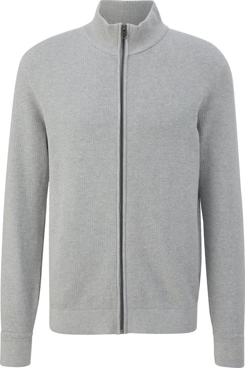 Produktbild s.Oliver Strickjacke Strickjacke mit Stehkragen (M)