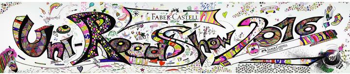 Actual product image Faber-Castell Broadpen 1554 (Black, 1x)