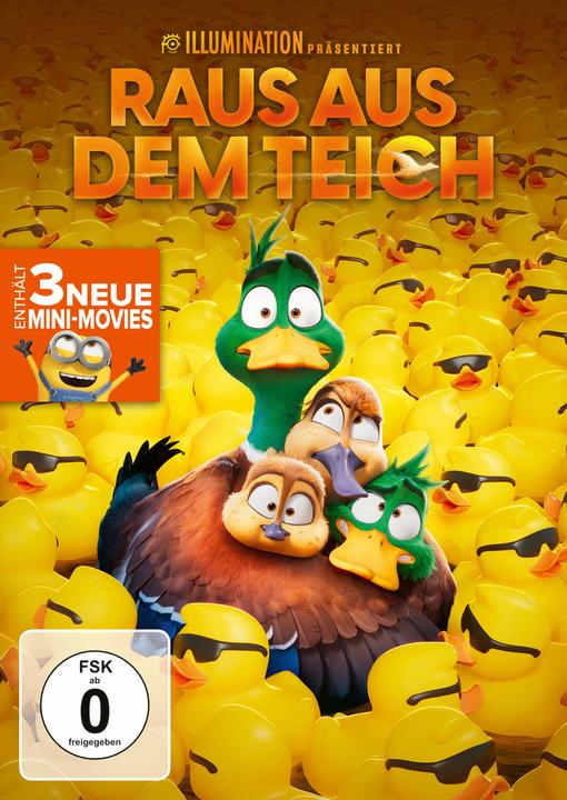 Produktbild Raus Aus Dem Teich DVD (DVD, 2024, Deutsch, Englisch, Isländisch, Italienisch)