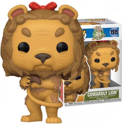 Produktbild Funko Der Zauberer von Oz POP! Movies Vinyl Figur Cowardly Lion w/CH(FL) 9 cm Sortiment (6)