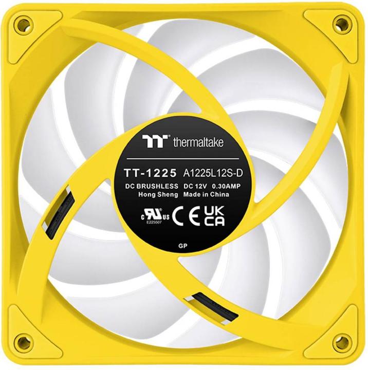 Immagine prodotto Thermaltake TT CT120 EX Reverse ARGB PC Cooling Fan 3 Pack Bumblebee (120 mm, 3 x)