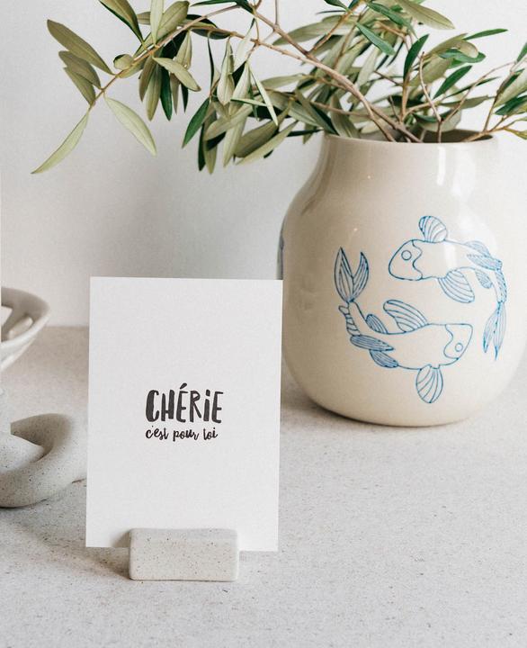 Actual product image Esmée Ceramic vase koi fish (1x)