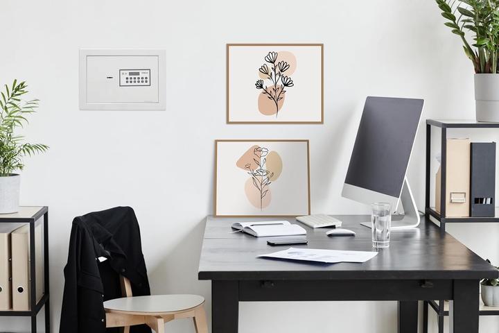 Produktbild Arregui Cassaforte da Muro Magna con Codice e Chiave (14 l)