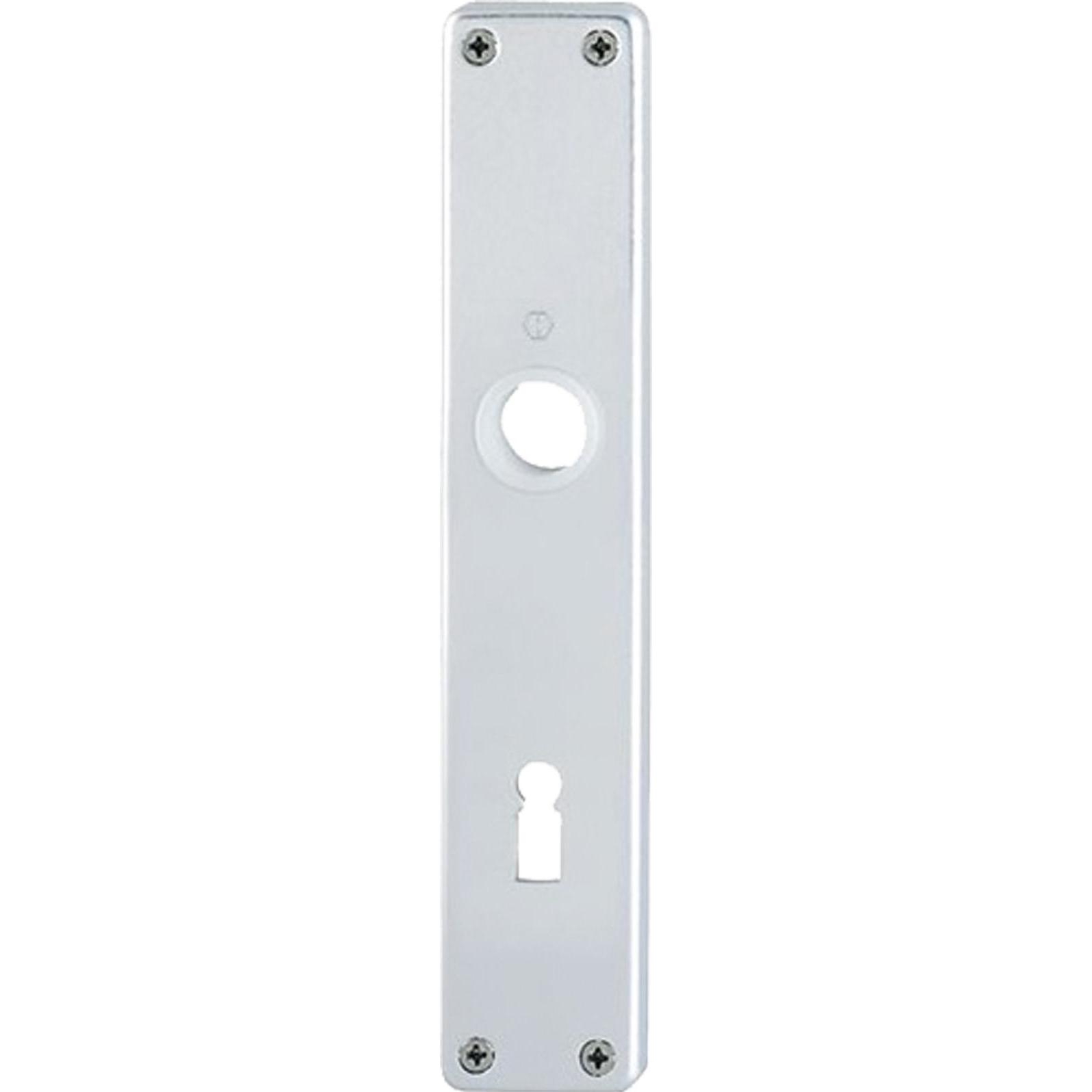 Hoppe, Türgriff + Fenstergriff, Langschildpaar 202SP F1/ naturfarbig F1 BB 72 mm (Türschild)