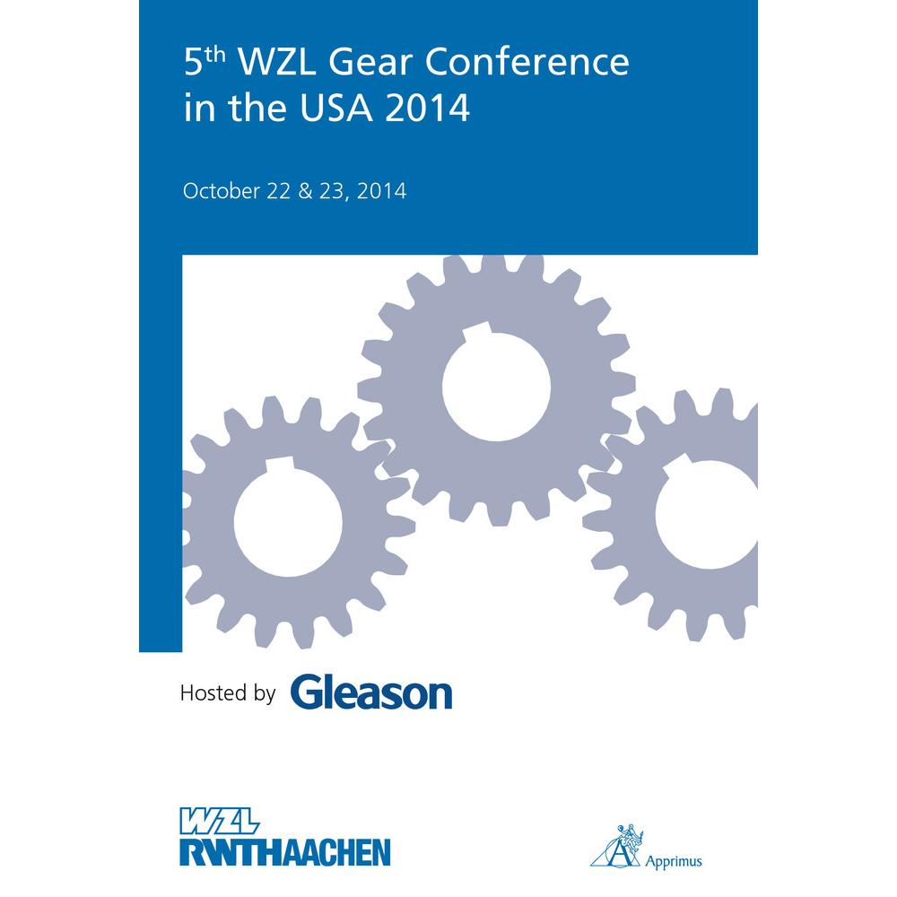 5th WZL Gear Conference in the USA 2014, Fachbücher von Christian Brecher, Fritz Klocke
