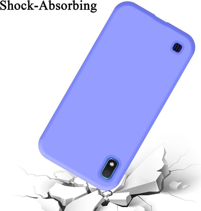 Produktbild Cadorabo TPU Liquid Silicone Case Cover (Samsung Galaxy A10, HTC One M10)