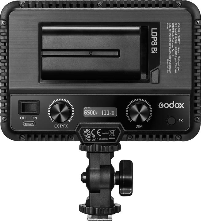 Actual product image Godox LDP8Bi Streaming Slim Panel Light (Video light)