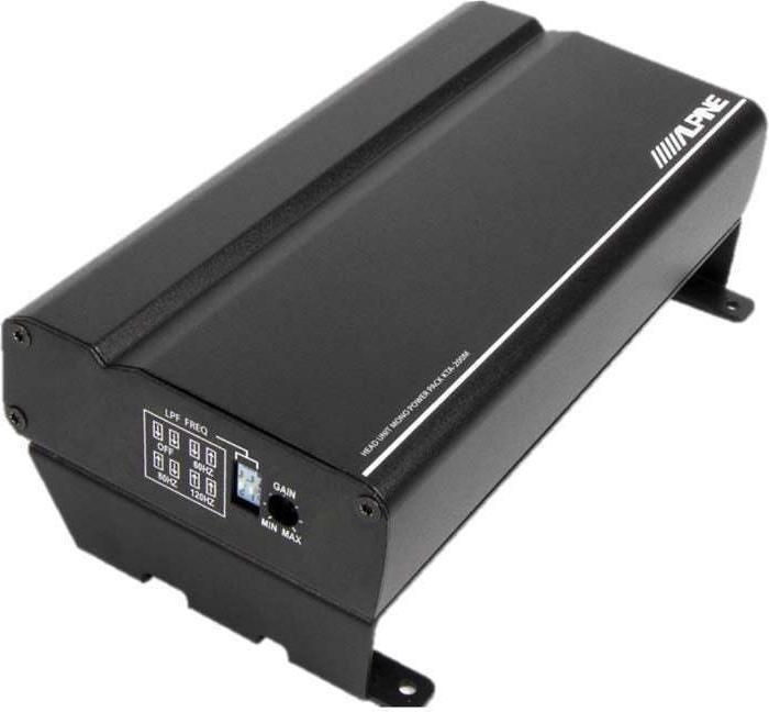 Actual product image Alpine KTA-450 (4-channel amplifier)