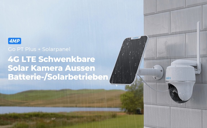 Actual product image Reolink Go PT Plus + Solar Panel (2560 x 1440 Pixels)
