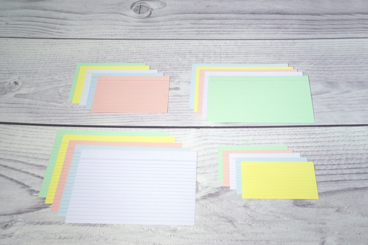 Actual product image Exacompta Index cards (A4, 205 g/m², 100 x)