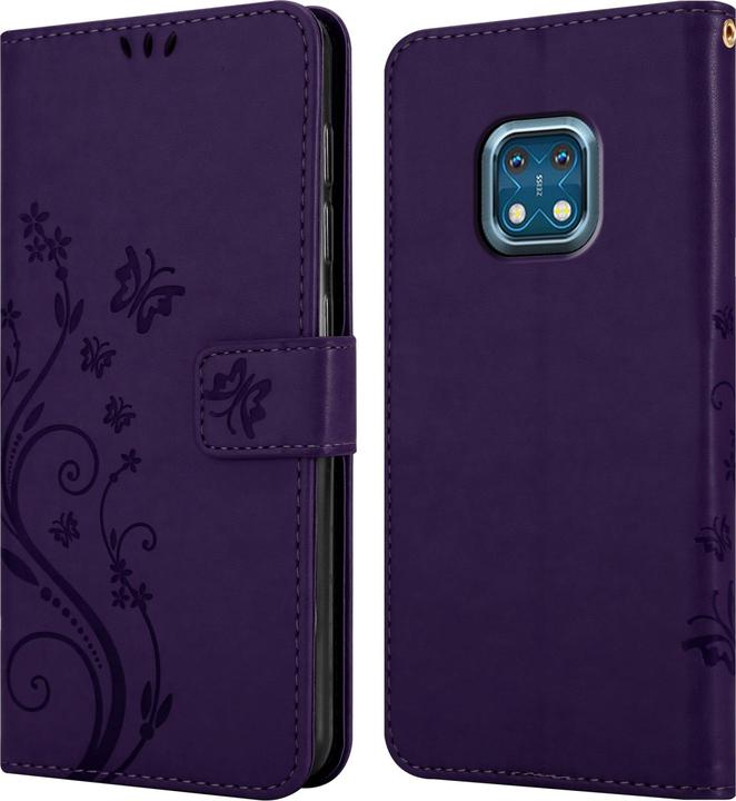 Image du produit Cadorabo Pochette Flower Book (Nokia XR20)
