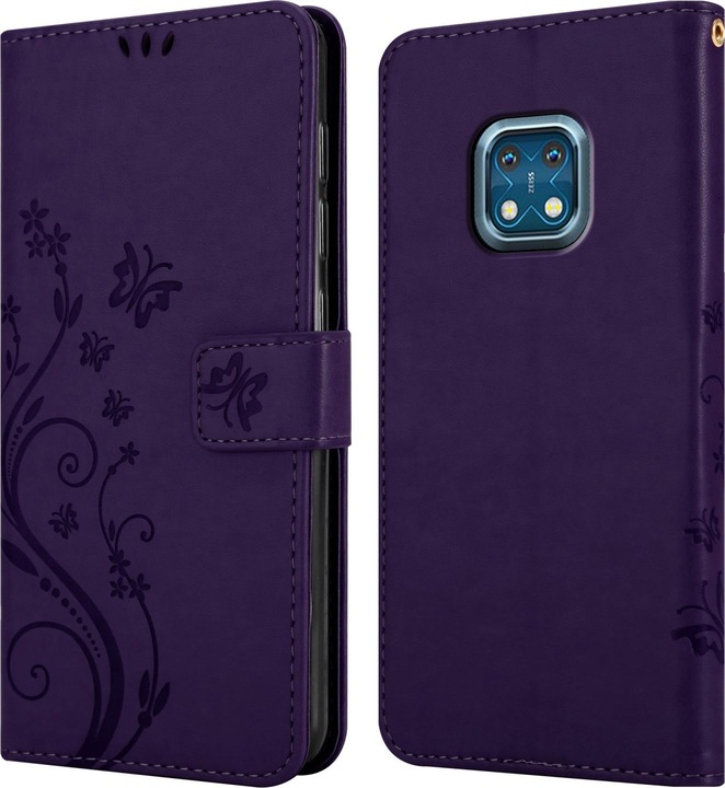 Actual product image Cadorabo Flower Book cover (Nokia XR20)