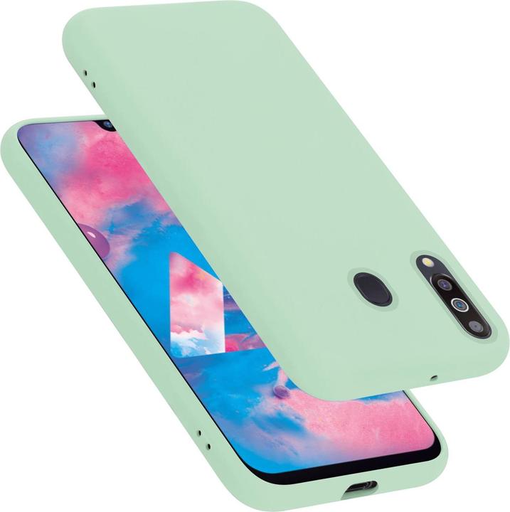 Produktbild Cadorabo TPU Liquid Silicone Case Cover (Samsung Galaxy A40s, Samsung Galaxy M30)