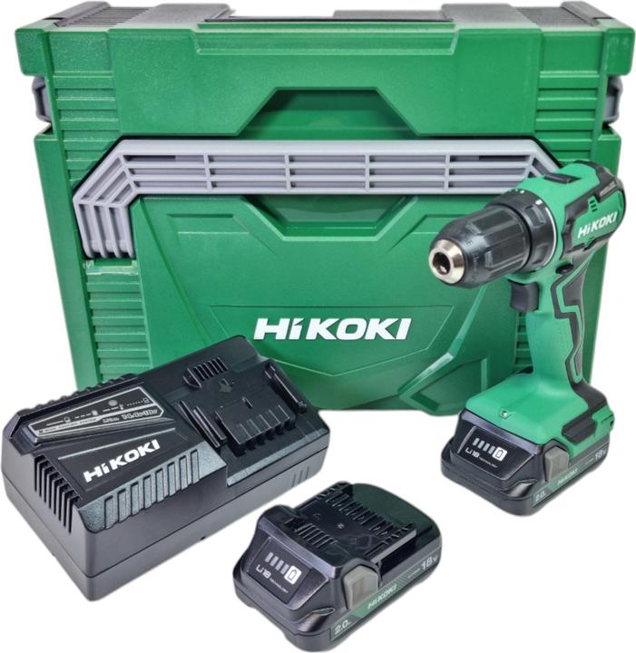 Actual product image Hikoki HIT SCREWDRIVER 18V DS18DD WQZ 55Nm 2x2,0Ah HITSYSTEM (Rechargeable battery operated)