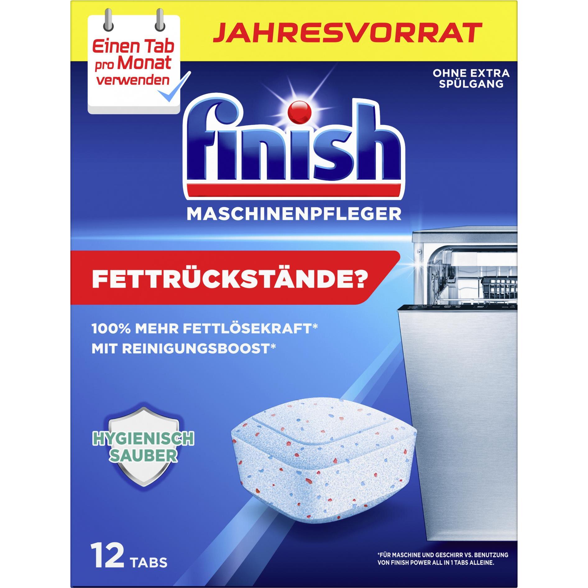 Calgon Tabs per lavastoviglie - Le tabs per lavastoviglie contrastano lo sporco e il grasso all'interno, Detersivo lavastoviglie