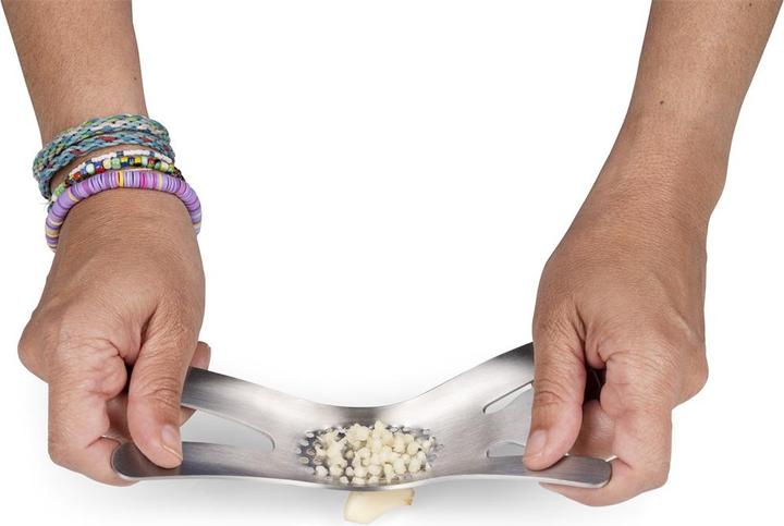 Actual product image Bitten Belly Flop Garlic Press