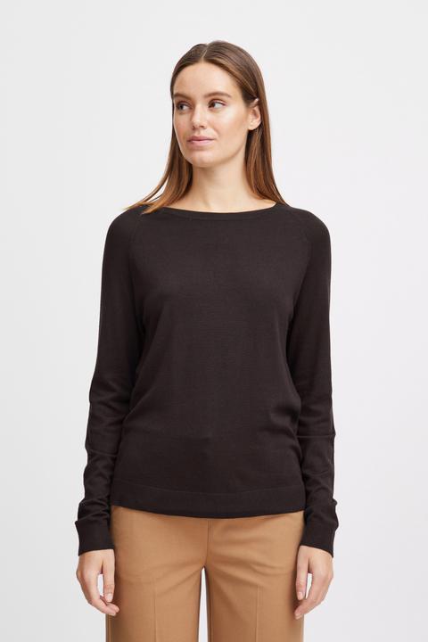 Produktbild B.young Mix&match - BYMMPIMBA1 BASIC ONECK - Pullover - 20813514 (S)