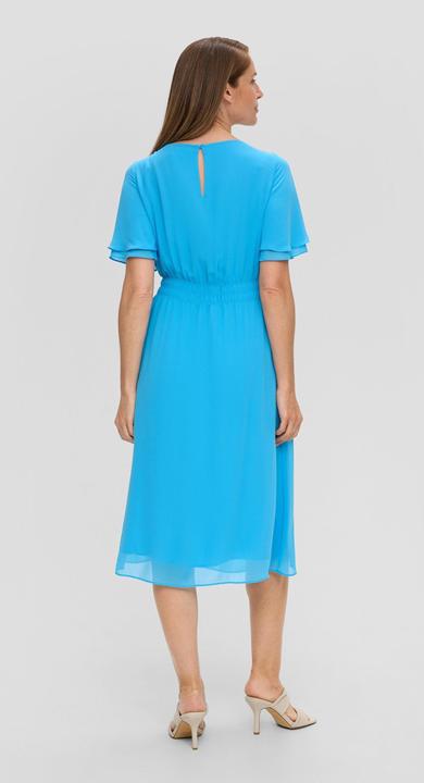 Immagine prodotto s.Oliver Kleid Chiffon-Kleid mit elastischem Bund (44)
