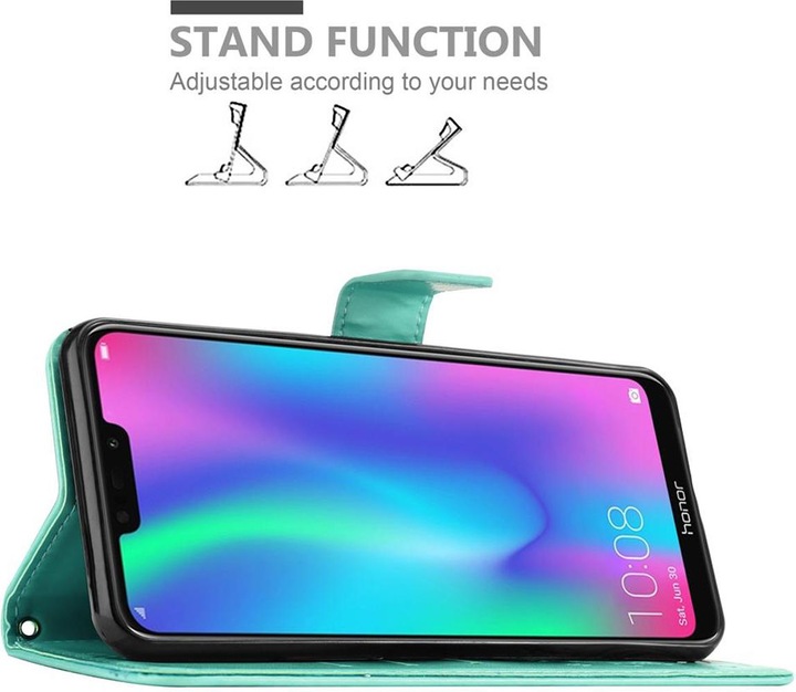 Produktbild Cadorabo Flower Book Cover (Honor 8C)