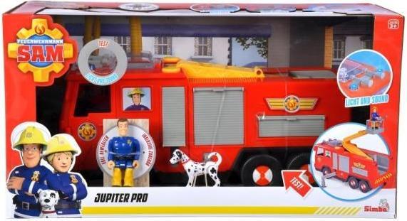 Productafbeelding Simba Brandweerman Sam Jupiter Wosu Sam en Radar Honden Brandweerman Figuur