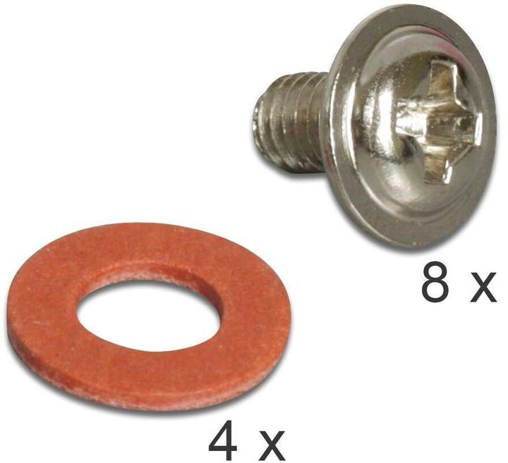 Image du produit Delock Kit d'installation de disque dur, disque dur 2,5" en 3,5
