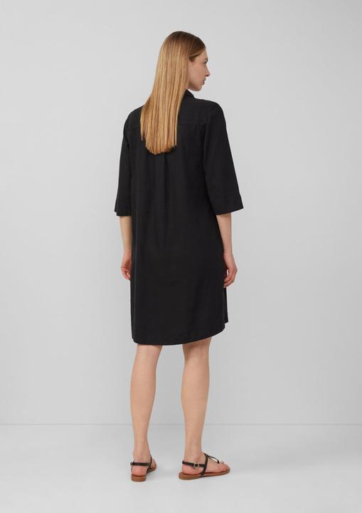 Immagine prodotto S.Oliver Kleid Kurzes Blusenkleid aus Leinenmix mit Eingrifftaschen (36)