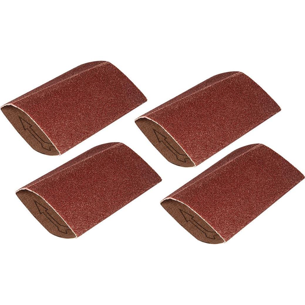 Graphite, Abrasivi, Schleifpapier P 80 für die Satiniermaschine 58GE137, 4 Stück.