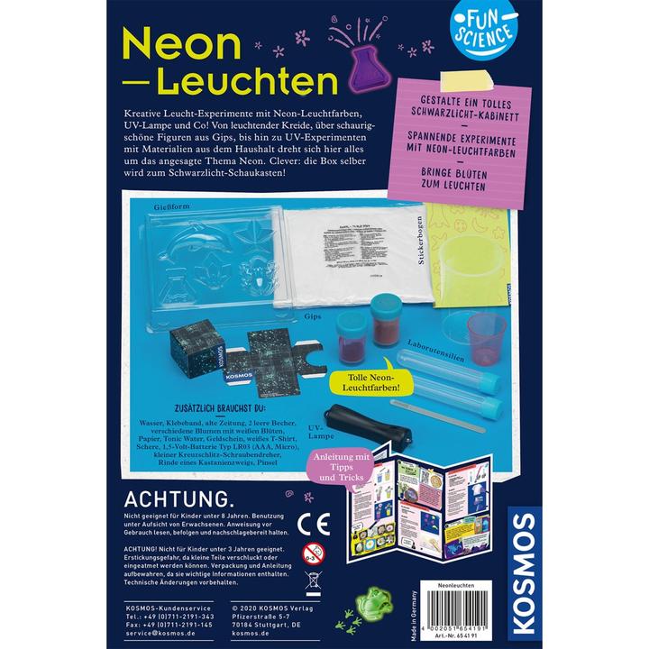 Actual product image Kosmos Neon lights