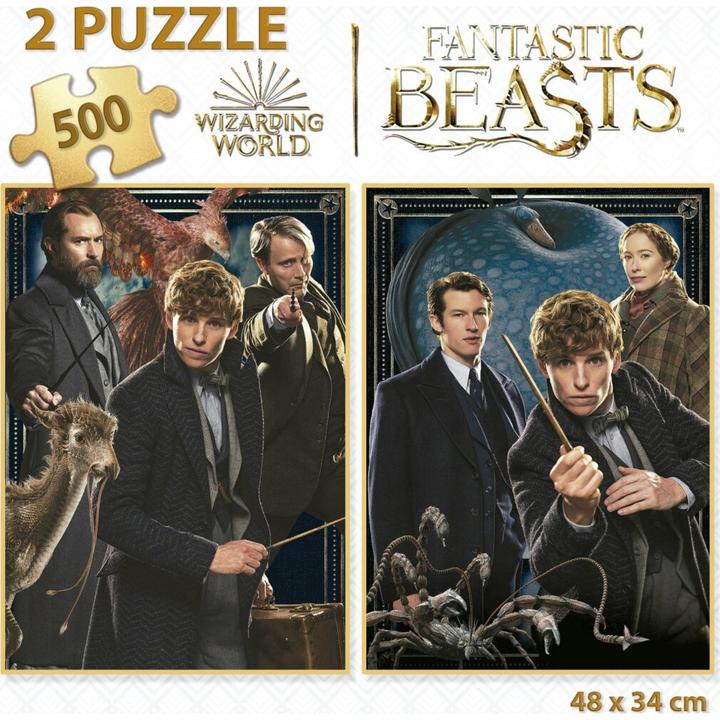 Produktbild Educa 2X500 Fantastic Beasts (500 Teile)