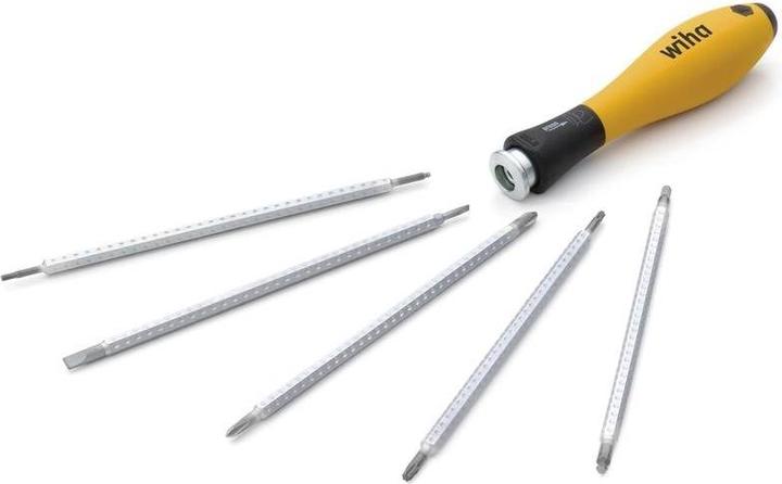 Actual product image Wiha ESD interchangeable blade set 26pcs (Allen screw, Screw slot)