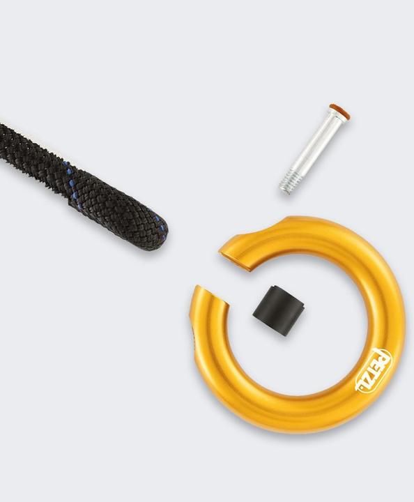 Immagine prodotto Petzl P28 ANELLO APERTO, giallo