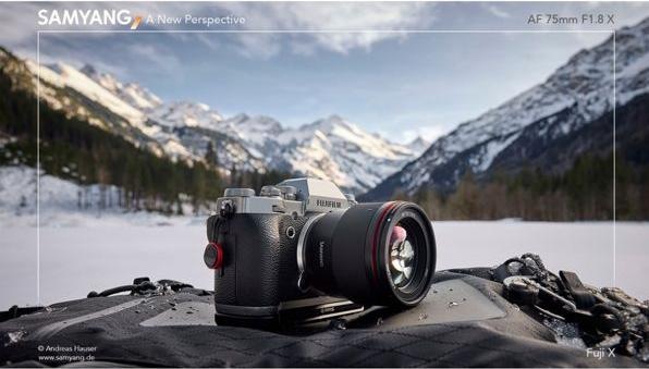 Productafbeelding Samyang AF 75mm F1.8 voor Fuji X (Fujifilm X, APS-C / DX)